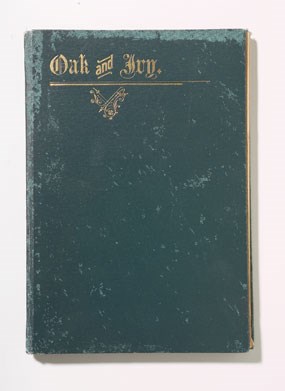 Cover of Dunbar's first book, Oak & Ivy.