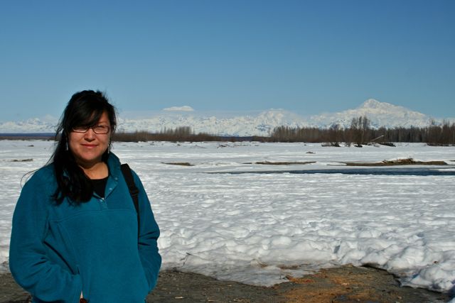 Kim in Talkeetna