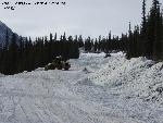 Clearing Ice at Mile 4