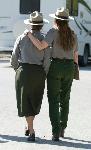 Two park rangers