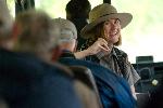 A ranger on the Kantishna Experience tour bus