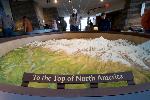 Topo Map at Eielson Visitor Center