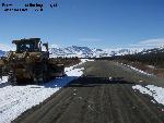 Low snow year at the Tek Flats