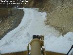 Plowing at Pretty Rocks, on Polychrome Mtn.