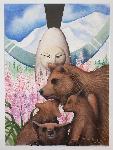 Denali Spirits, Marian Berger-Mahoney, 2011. Materials: Watercolor