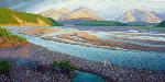 East Fork Wolf, Gail Niebrugge, 2009, Materials: Acrylic