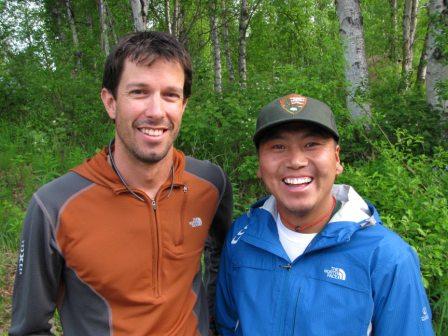 Brandon Latham and PhuNuru Sherpa