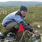 Caitlin Hicks studies carbon cycles in thawing permafrost soils of tundra ecosystems