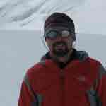 Studying glaciers