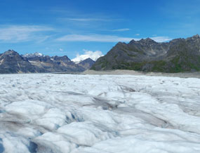 Lower Kahiltna Glacier