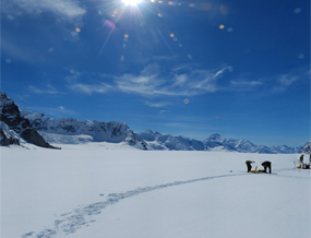 Kahiltna glacier