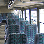Interior of Tour Bus