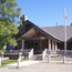 The Talkeetna Ranger Station on a summer day