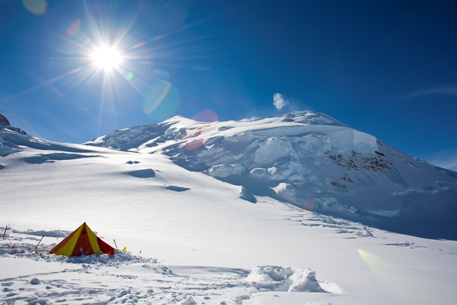 Lonely tent