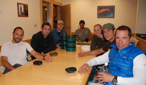 Climber orientation at the Talkeetna Ranger Station