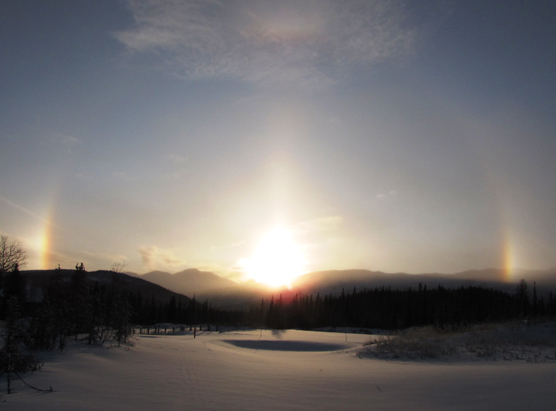 A sundog