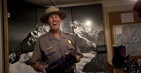 Park rangers offer interpretive programs in Talkeetna during the summer