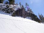 Winter at the Postpile