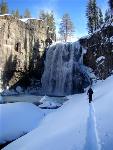 Rainbow Falls in Winter