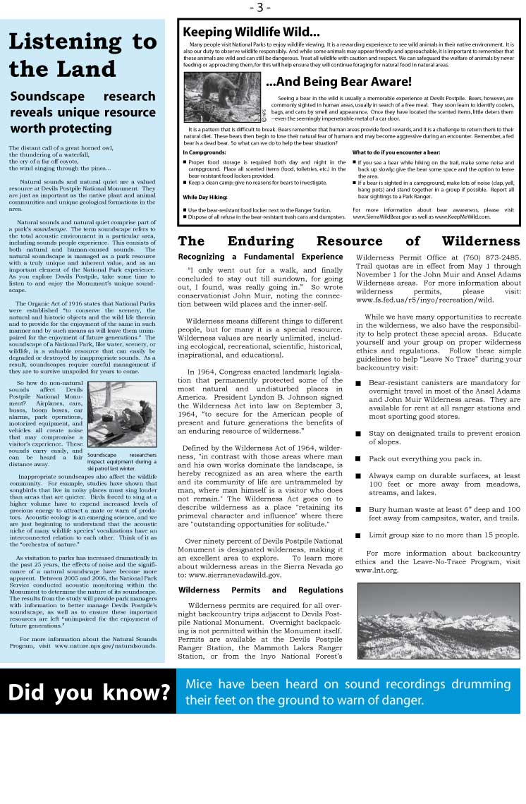 The Post, Page 3, 2006.