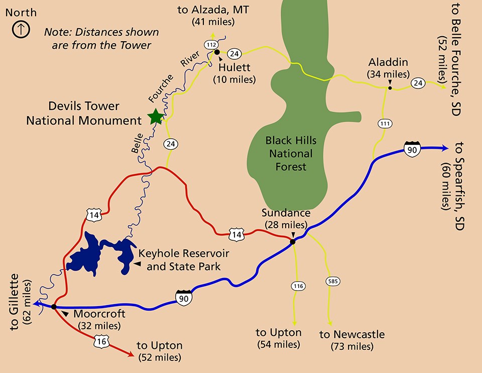 Directions & Transportation - Devils Tower National Monument (U.S