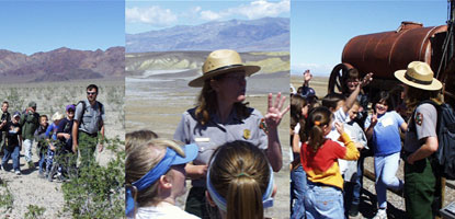 Student Activities in Death Valley