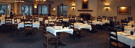 Dining Room at the Furnace Creek Inn