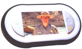 GPS Ranger Player demo at Death Valley National Park