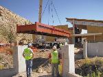 Installing Pedestrian Bridge 2
