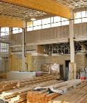 Interior of Quarry Visitor Center, mid-February 2011
