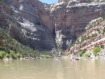 The Yampa River below Tiger Wall. 