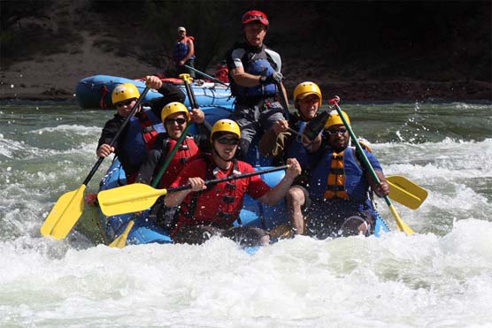 Wounded Warrior Project, rafting in Dinosaur National Monument