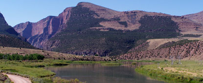 Entrance to Lodore Canyon