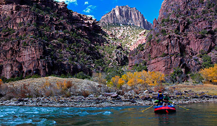 Rafting on the rivers of Dinosaur National Monument is a great way to experience the wildness of the park.