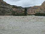 River right across from Harding Hole 4