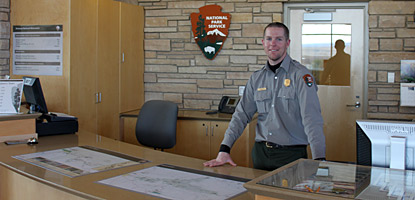 Park Rangers are available to help you plan your trip or answer questions.