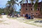 Picnic grounds outside of Fort Jefferson