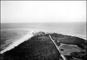 North end of Loggerhead Key, viewed from the lighthouse in 1914