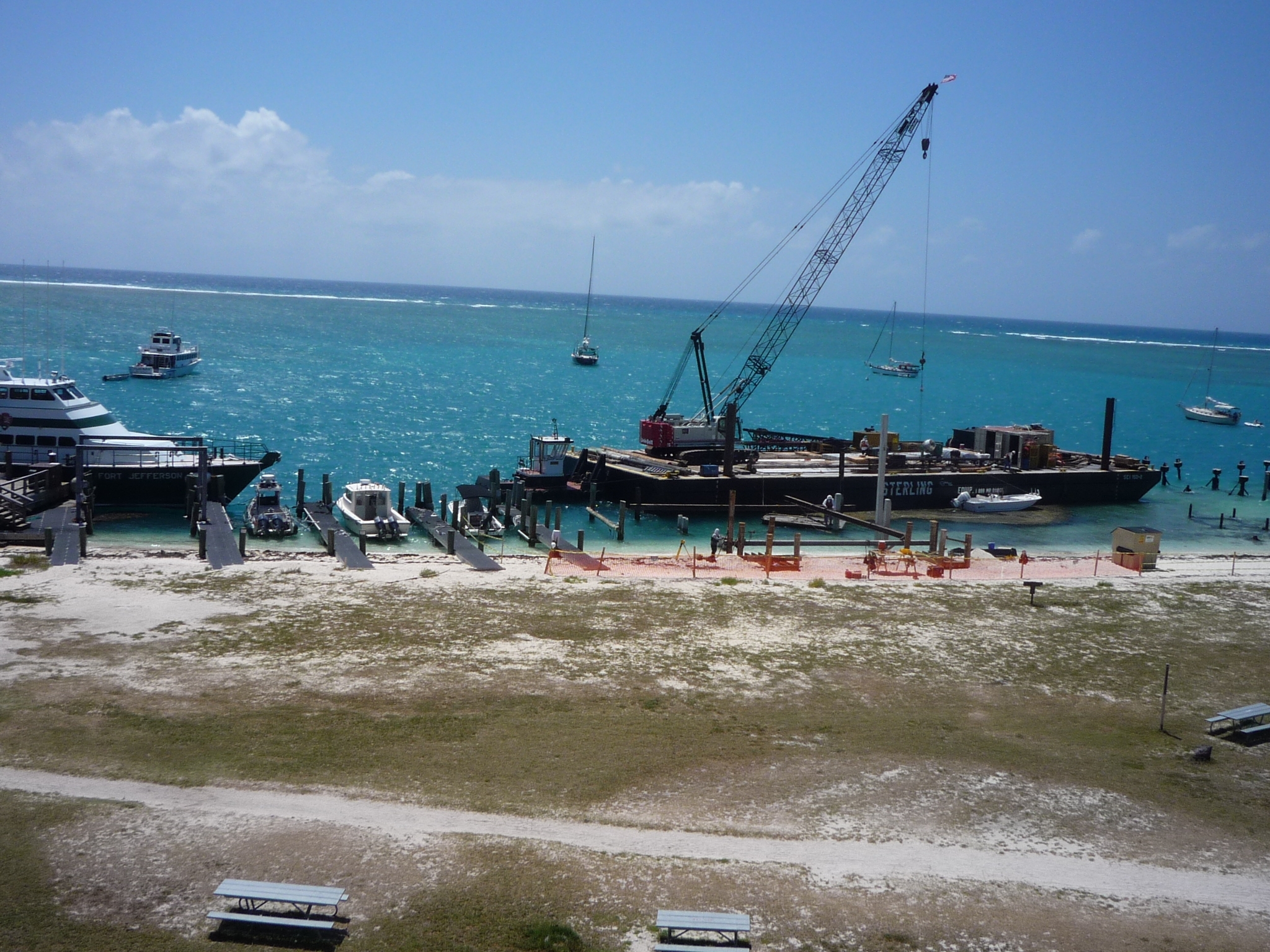 Visitor Boat Slip Construction