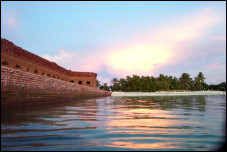 Sunset at Fort Jefferson