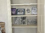 Photo of closet in Poe's bedroom