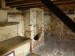 Photo of Staircase in basement of Poe's home
