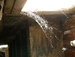 Photo of Creepy spiderwebs in basement
