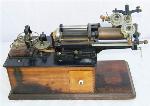 Theo Wangemann's phonograph, front view.  (Credit: Stuart H. Miller, M.D.)