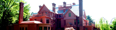 Side view of Edison's home Glenmont.