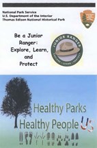 Cover of Junior Ranger activity booklet for Glenmont.