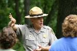Ranger Merle Frommelt with Teachers
