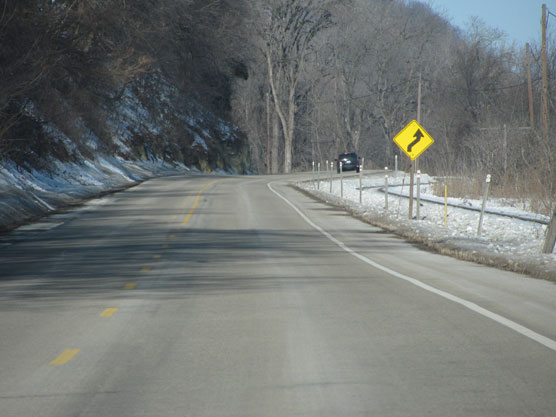 Highway 76, two miles south of Visitor ncenter.