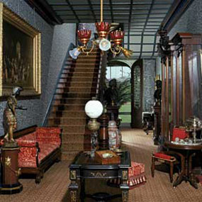 Entry Hall - Villa Louis State Historic Site, Wisconsin
