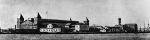 main building at Ellis Island circa 1892.